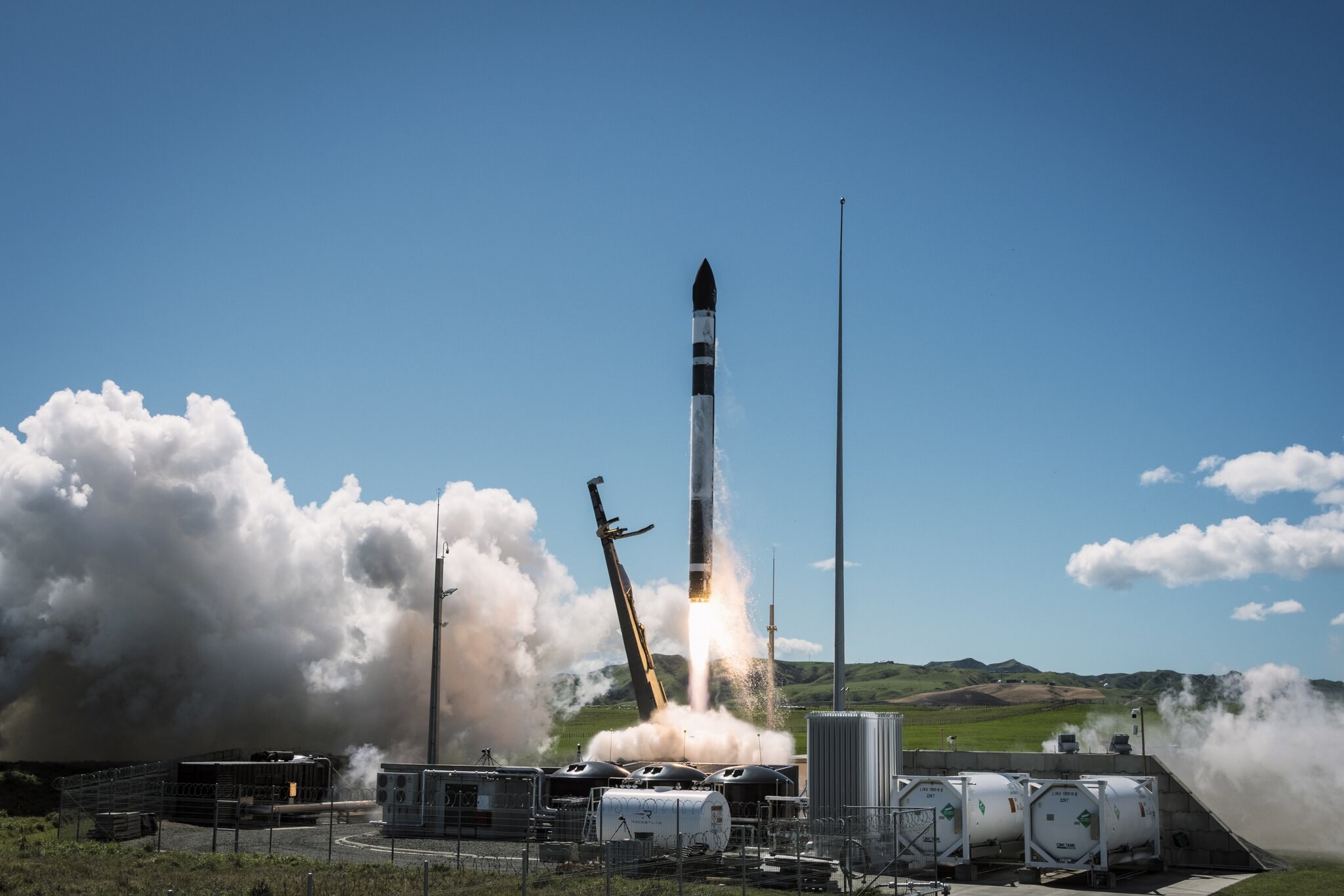 Rocket Lab's latest Electron mission lifted off from Launch Complex 1 at Mahia on 26 September.